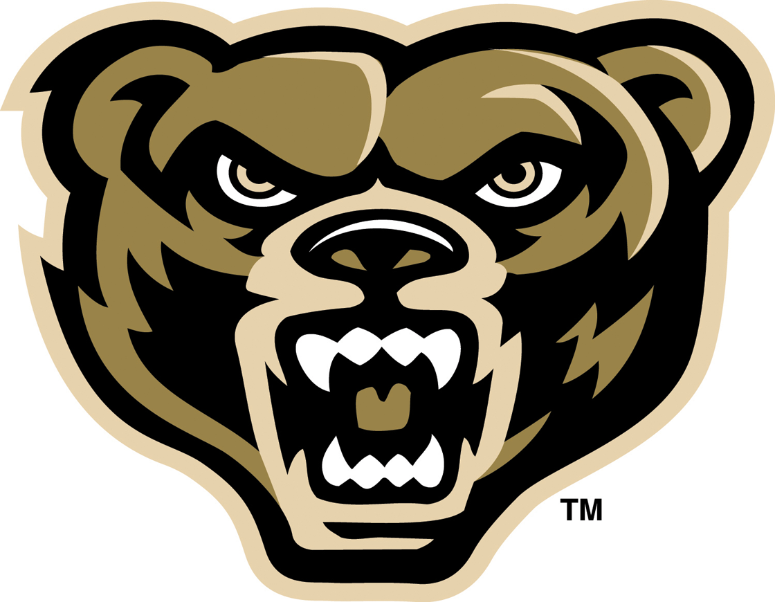 Oakland Golden Grizzlies 2009-2011 Primary Logo diy DTF decal sticker